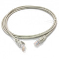 Патч-корд Corning U/UTP 26AWG Slim, cat. 5e, 1м, D4мм LSZH, серый