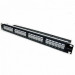 Патч-панель LW 19’’ 1U 24 порта UTP, кат. 6А, з підтримкою