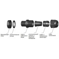 Кабельный ввод MG50 Ø30-40мм IP68 TT черный