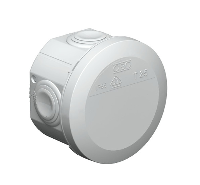 Розподільча коробка зовнішня, IP 65, D=81мм, OBO Bettermann (2007029)