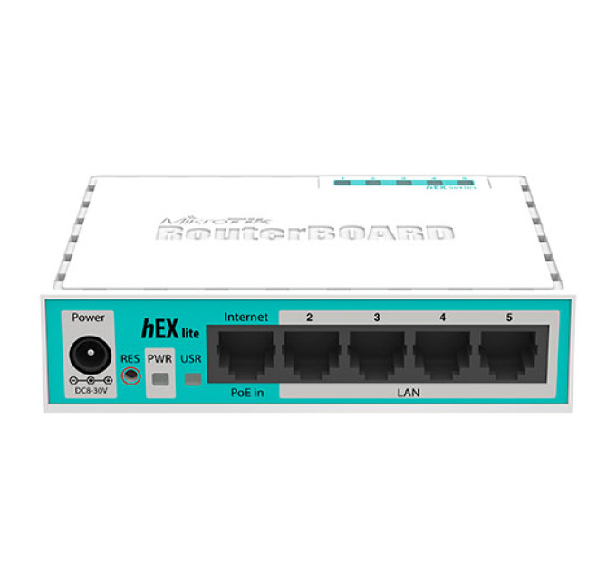 Маршрутизатор MikroTik hEX lite RB750r2