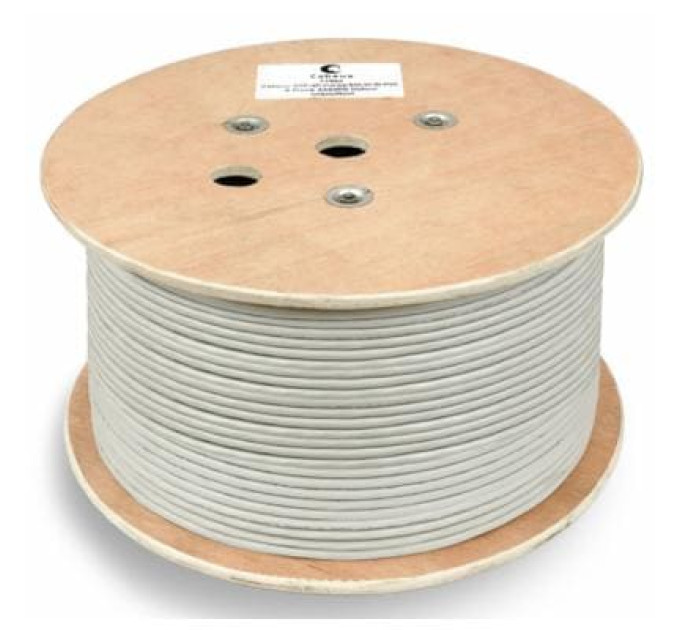 Кабель витая пара ЗЗЦМ F/UTP cat. 5e, PVC, 4х2х24 AWG, (кат 500 м.)