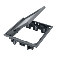 Люк Simon Connect FB на 3хFBA400 (12xK45), глубина крышки 12мм, без замка