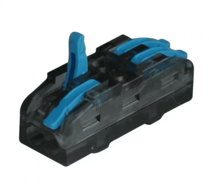 Клема прохідна ENERGIO CMK-422 2-2отв. з зажимом