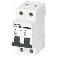 Автоматический выключатель ENERGIO EN 2P C 20А 6кА Автоматический выключатель ENERGIO EN 2P C 20А 6кА