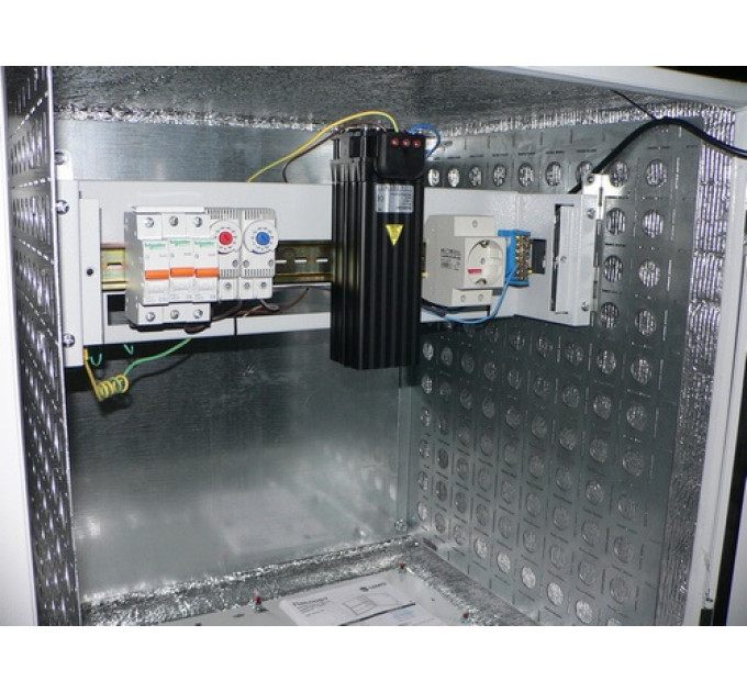 Блок управления климатом ЕРП 3U, обогреватель 250Вт, терморегуляторы, автоматы