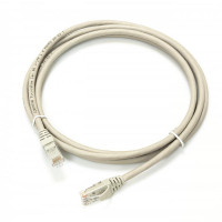 Патч-корд Corning U/UTP 24AWG, cat. 6a, 0.5м, LSZH, серый