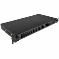 Патч-панель ВО 19’’ 1U 24 порта SC duplex, Україна (UA-FOP24SCD-B)