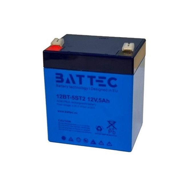 Акамулятор Battec 12V, 5Ah (12BT-5ST2)