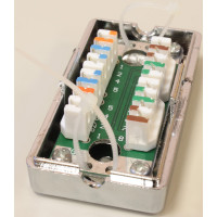 Соединитель Pleolan тип Krone, STP, cat. 5e Соединитель Pleolan тип Krone, STP, cat. 5e