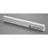 Кабель-канал (короб) KOPOS KOLIN LH 20X10, настенный ПВХ, белый