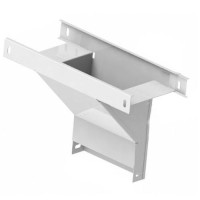 Т-відвід вертикальний з розворотом лотка ARDIC 150х50мм, оцинкований