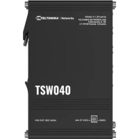 TSW040 8х100Mb Промисловий PoE+ комутатор на DIN-рейку Teltonika