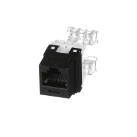 Модуль Panduit NetKey UTP, RJ45, cat. 6, тип KRONE, Keystone SL черный