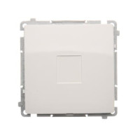 Заглушка Basic резервного места, белая, KONTAKT-SIMON