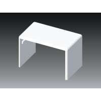 Соединитель для короба KOPOS KOLIN LH 60х40, цвет белый Соединитель для короба KOPOS KOLIN LH 60х40, цвет белый