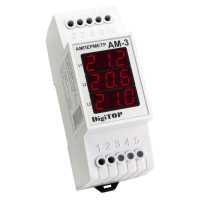 Амперметр DigiTOP АM-3 AC трехфазный, на DIN рейку