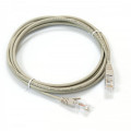 Патч-корд Corning U/UTP 26AWG, cat. 6, 1м, D4мм LSZH, сірий