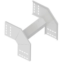 Спуск 90° лотка ARDIC 100х100мм, оцинкований