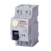 Устройство защитного отключения ENERGIO SP-RM 2P 40А 30мА тип AC Устройство защитного отключения ENERGIO SP-RM 2P 40А 30мА тип AC