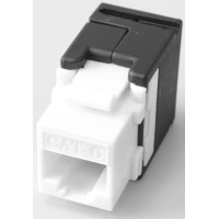 Модуль Pleolan UTP, RJ45 (8P8C), cat. 6, toolless, Keystone SL белый