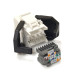 Модуль Corning E100 UTP, RJ45, cat. 5e, toolless SL білий