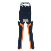 Инструмент обжимной Hanlong HT-500 для коннекторов RJ45&RJ12 (проф.,контроль усилия)