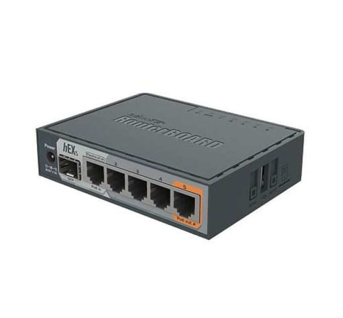 Маршрутизатор MikroTik hEX S RB760IGS