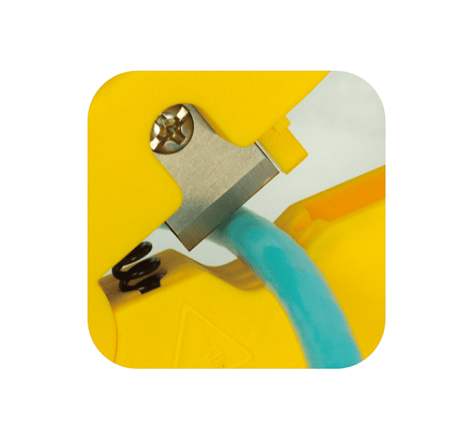 Инструмент для зачистки и обрезки витой пары Hanlong HT-350, регулируемый