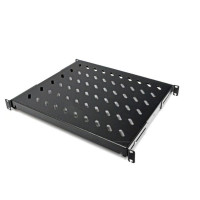 Полка перфорированная 19’’ 1U глубина 500мм, т.м. 1,5мм черная