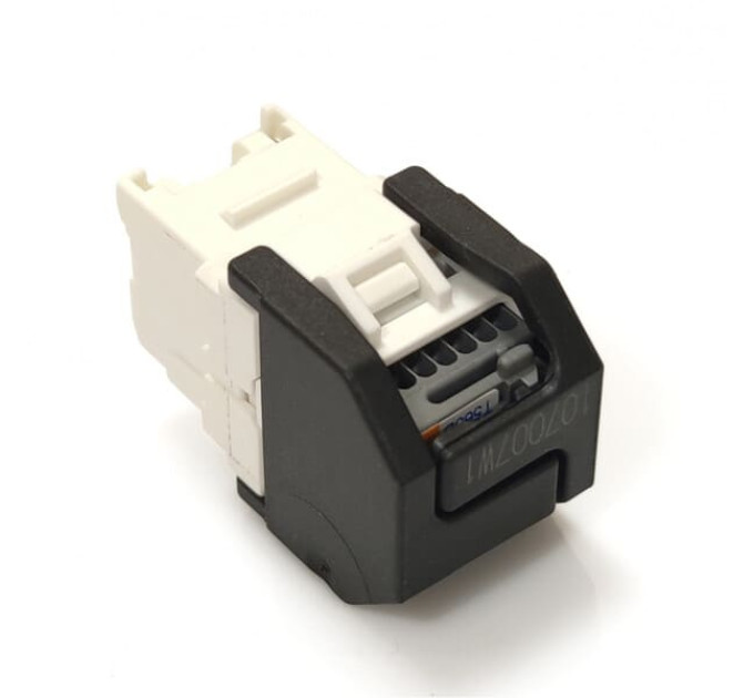 Модуль Corning E100 UTP, RJ45, cat. 5e, toolless SL білий