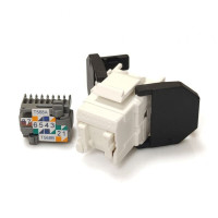 Модуль Corning E100 UTP, RJ45, cat. 5e, toolless SL білий