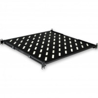 Полка перфорированная 19’’ 1U глубина 450мм, т.м. 1,5мм черная