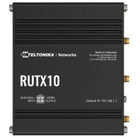 RUTX10 Промисловий маршрутизатор Wi-Fi, BT Teltonika RUTX10 Промисловий маршрутизатор Wi-Fi, BT Teltonika