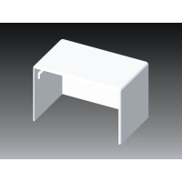 Заглушка для короба KOPOS KOLIN LH 60х40, цвет белый Заглушка для короба KOPOS KOLIN LH 60х40, цвет белый