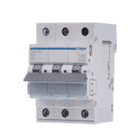 Автоматический выключатель Hager 3P 6kA B-20A 3M (MBN320) Автоматический выключатель Hager 3P 6kA B-20A 3M (MBN320)