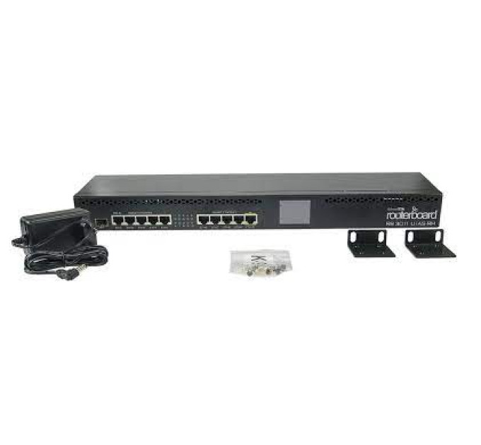 Маршрутизатор Mikrotik 10×1Гбіт/с LAN RB3011UIAS-RM