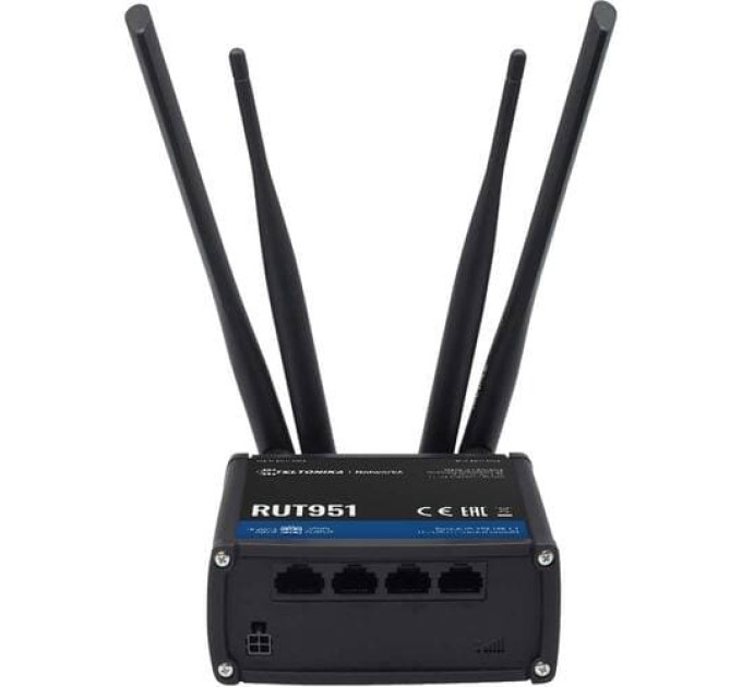 RUT951 Промышленный сотовый маршрутизатор 4G LTE, Wi-Fi, eSIM Teltonika