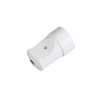 Розетка побутова ENERGIO 16А переносна з/к біла