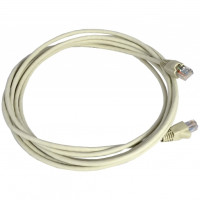 Патч-корд Corning U/UTP RJ45 cat. 5e, 3м, LSZH, серый