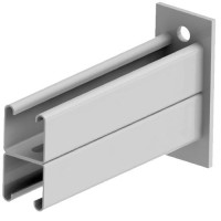 Консоль настінна подвійна 410мм, С-профіль 41х41 ARDIC ACKD-41-41-40