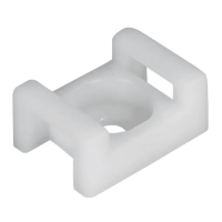 Площадка под дюбель для стяжок ENERGIO 22х16 (100шт) белая