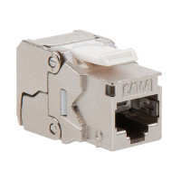 Модуль CommScope STP, RJ45, cat. 6a, toolless, SL металл
