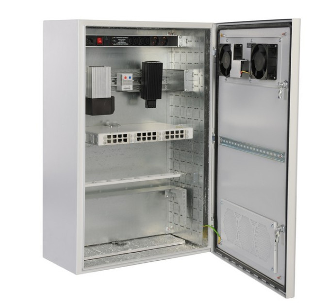 Шкаф уличный всепогодный навесной, ШТВ-Н 15U (600х330), IP65, ЦМО
