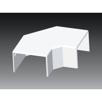 Кут плаский для короба KOPOS KOLIN LH 60х40, білий
