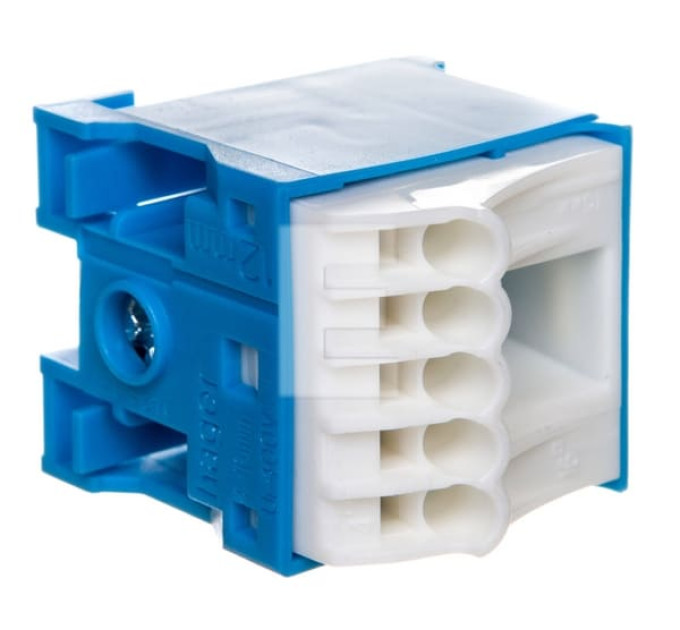 QuickConnect N-клема 1x16мм²+5x4мм² ширина 30мм, Hager