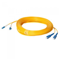 ВО патч-корд LC-SC Duplex 9/125, 10м. LSZH Slim (2мм)