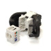 Модуль Corning E100 UTP, RJ45, cat. 6a, toolless SL чорний