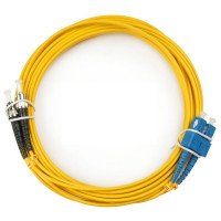 ВО патч-корд SC-ST Duplex 9/125, LSZH, 3м., Slim