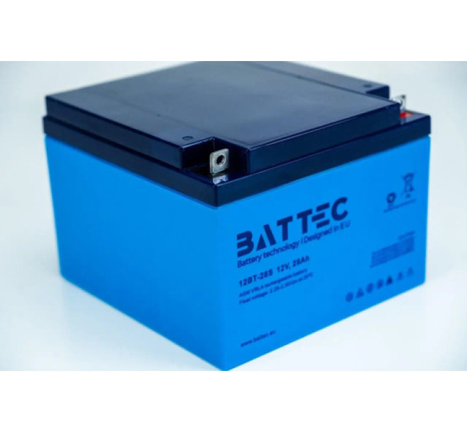 Акамулятор Battec 12V, 28Ah (12BT-28S)